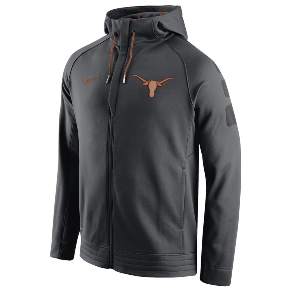 Nike Therma-Fit Texas Longhorns Full-Zip Hoodie